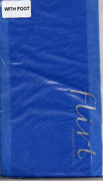 (image for) Flirt Plain Electric Blue Smooth Knit tights